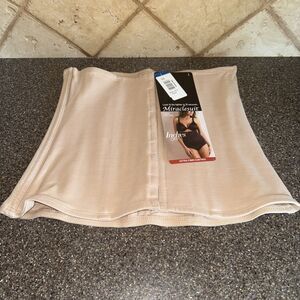 Miraclesuit Inches Off Waist Cincher Shapewear In Nude Women's Sz XL New